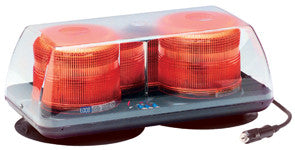 SAE CLASS II, 15″, Vacuum-magnetic, amber, Clear Dome