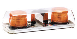 SAE CLASS II, 22″, Permanent, Amber, Clear Dome